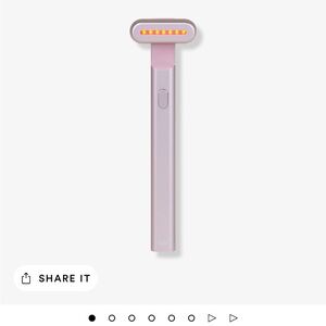 Pink LED Skincare Wand